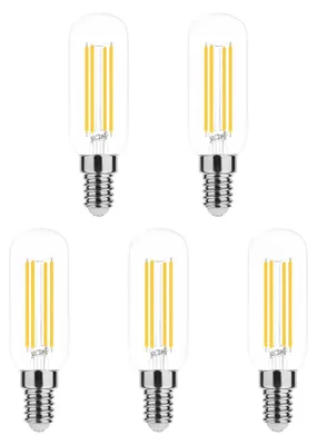 Produktbild von Modee E14 LED Filamentlampe T25 3,5W 350lm 4000K Neutralweiß 5 Stück
