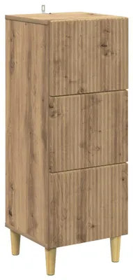 Obrázok produktu pre Drevená komoda s 3 zásuvkami