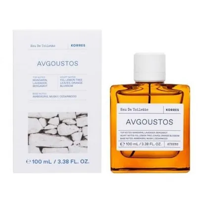 Zdjęcie produktu dla Woda toaletowa dla niej Korres, Avgoustos, 100 ml.