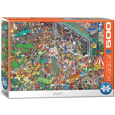 Immagine prodotto di Eurographics Puzzle Hoppla! von Martin Berry, 500 Teile, 68 x 48 cm, 6500-5459