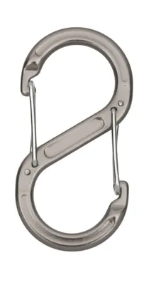 Produktbild von Origin Outdoors Zubehörkarabiner, S, 2 Stück, grau