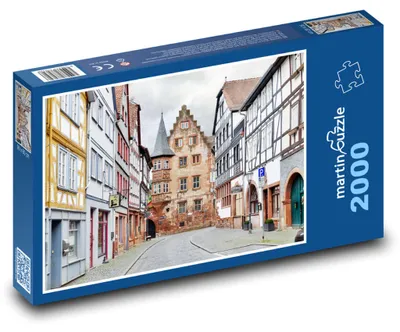 Zdjęcie produktu dla Puzzle 2000 Domy szachulcowe w Büdingen - martinpuzzle