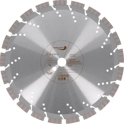 Produktbild von PRODIAMANT Diamanttrennscheibe 350mm Beton / Granit Turbo BG013 Bohrung 25,4mm