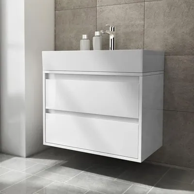 Obrázek produktu pro Závěsná skříňka pod umyvadlo Pure 2.0, šířka 70 cm, se 2 zásuvkami