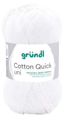 Image de Gründl Coton quick uni,50g.100%coton,mercerisé,fil à crocheter et à tricoter,50g / 125 m,NS 3-4 1