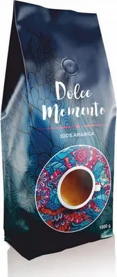 Immagine prodotto di Maestro DOLCE MOMENTO caffè in grani 1 kg [100 % Arabica]