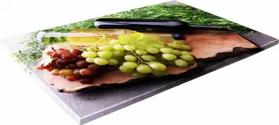 Zdjęcie produktu dla SZKLANA DESKA KUCHENNA 40x30 405b Wino i winogrono