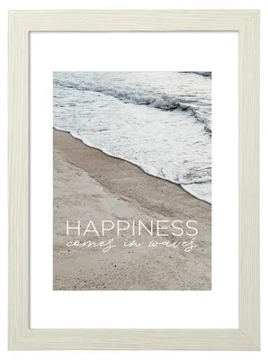 Image de Cadre photo MDF Waves 15x20 cm bouleau Hama