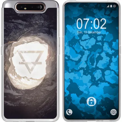 Produktbild von PhoneNatic Case kompatibel mit Samsung Galaxy A80 Silikon-Hülle Element Erde M2