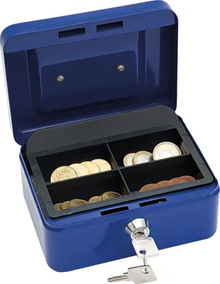Produktbild von Wedo Cash box size 1, Blau
