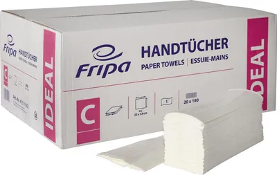 Produktbild von Fripa Papierhandtuch IDEAL 4131102 25x33cm 20x180Bl.