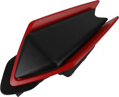 Obrázok produktu pre Kryt sedadla, odolný ABS plast, vhodný pre modely Aprilia, červený
