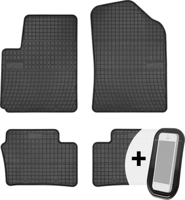 Produktbild von Gummimatten Auto Fußmatten Automatten Passgenau 4-teilig Set - passend für Kia Picanto II 2011-2017