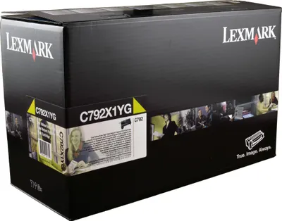 Produktbild von Lexmark C792X1YG, 20000 Seiten, Gelb, 1 Stück(e)