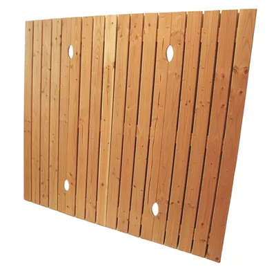 Produktbild von Sandkastendeckel Bulle aus Lärchenholz Holzdeckel Abdeckung Größe: 180 x 195 cm