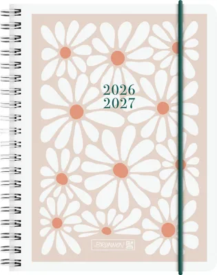 Produktbild von Schülerkalender 2026/2027 "Daisy" | A6, Kunststoff