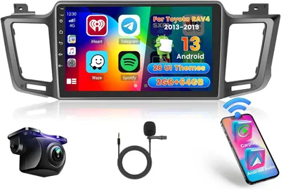 Produktbild von Autoradio-Multimediasystem – Navigationsgerät – Touchscreen-Radio – 9 Zoll – Kabelloses CarPlay & Android Auto