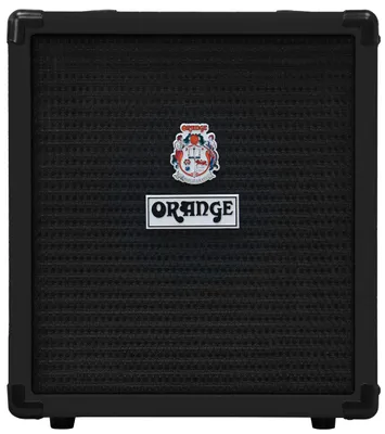Zdjęcie produktu dla ORANGE Crush Bass 25, czarny, wzmacniacz combo, 25 watów, 1 głośnik 8 cali