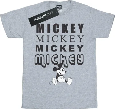 Produktbild von Disney - T-Shirt für Damen BI36018 (3XL) (Grau)