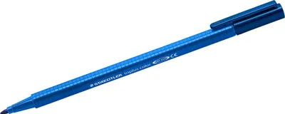 Produktbild von Fasermaler triplus color delfterblau Packung mit 10 Stück