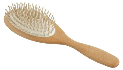 Produktbild von Redecker Holzhaarbürste, gerundete Holzstifte , 9 Reihen