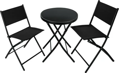 Produktbild von tectake® Balkonset Düsseldorf 2+1