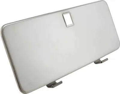 Immagine prodotto di Sportellino portaoggetti SIP in acciaio inox lucidato 372x200 mm