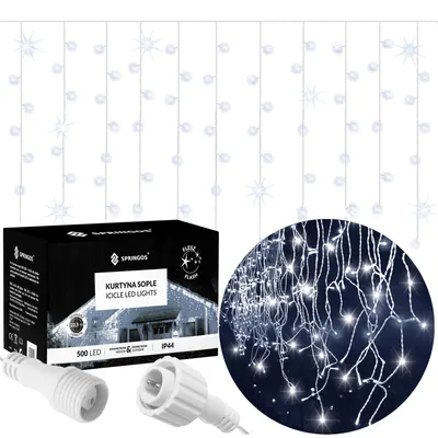Obrázek produktu pro LED vánoční světýlka ve tvaru rampouchů, 20 m