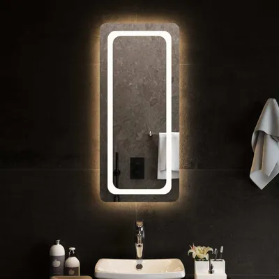 Produktbild von Möbel LED-Badspiegel 40x90 cm - Wandspiegel 3154097