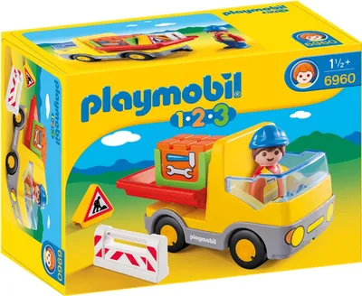 Zdjęcie produktu dla PLAYMOBIL 1.2.3 6960, 1,5 lat(a), Wielobarwny, Plastik