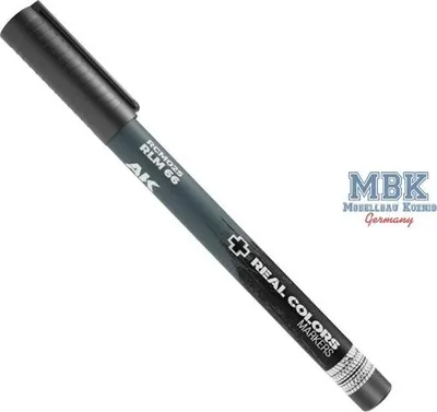 Imagen del producto de AK Interactive S.L. AK-RCM025: Rotuladores REAL COLORS, color RLM 66