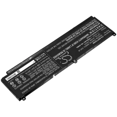 Produktbild von TECHTEK Laptop Akkus Kompatibel mit [Dell] Precision 7550, Precision 7560, Precision 7750, Precision 7760 Ersetzt 453-BBCQ, für 68ND3, für CR72X, f