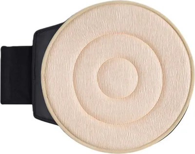 Imagen del producto de Cojín giratorio para asiento de 360° - Almohadilla giratoria ergonómica para facilitar el acceso y la salida. Color beige