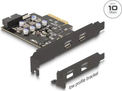 Image de DELOCK PCI Express x4 Karte zu 2 x extern USB Type-C