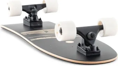 Image de LANDYACHTZ Surfskate Complet - Life Dark Wave 30.9 x 9.5 - Noir