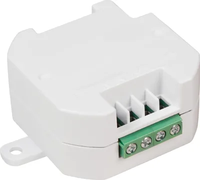 Produktbild von Funk-Empfänger McPower "Kinetic", max. 2.300W, max. 200m, für Schalterdosen