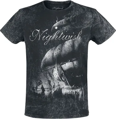 Produktbild von Nightwish T-Shirt Herren Woe To All schwarz Band-Merch, Bands 100% Baumwolle M