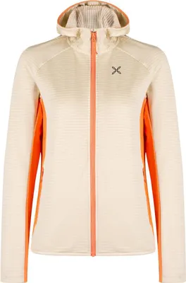 Productafbeelding van MONTURA Dolomiti Maglia, dames outdoorjas met capuchon, beige, maat M