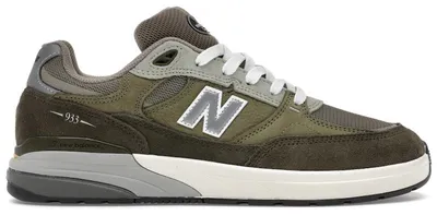 Imagen del producto de New Balance Numeric 933, modelo Andrew Reynolds, color verde oliva - talla 42.5 (UE)