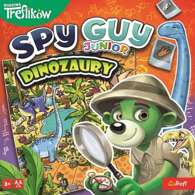 Zdjęcie produktu dla Gra planszowa Spy Guy Dinozaury Trefl