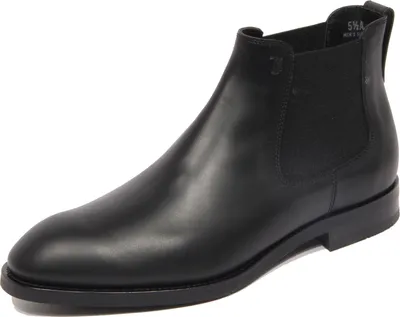 Produktbild von G2236 beatles stivaletto uomo TOD'S black leather boot shoe man