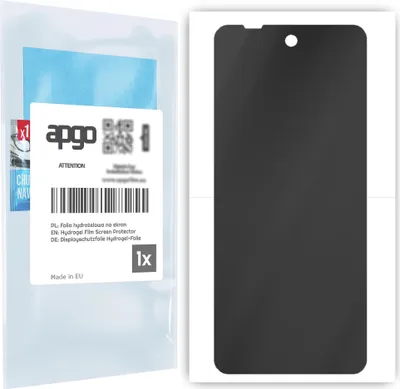 Produktbild von apgo Schutzfolie für Motorola Edge 2021 Anti-Spy, Blickschutzfolie, Privacy, Hydrogel Displayschutzfolie, mit Positionierhilfe [Privacy, Matt, Anti-Fingerprint]