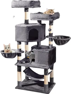 Produktbild von Glamexx24 Kratzbaum Katzenbaum Sisal Kletterbaum XXL Spielbaum Katzenschlafplatz