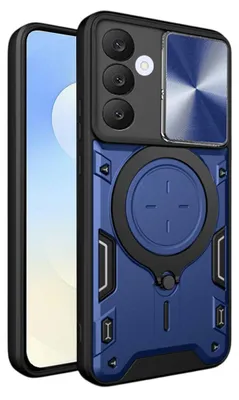 Zdjęcie produktu dla Techsuit CamGuard Pro etui z osłoną Samsung Galaxy S25 FE - niebieskie