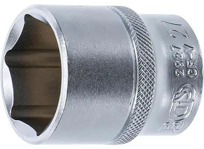 Image de Douille pour Clé Six Pans 12,5 mm (1/2) - 27 mm - Acier Résistant - Précision et Durabilité, Pro - D-Work