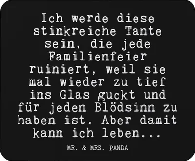 Produktbild von Mr. & Mrs. Panda Mousepad Ich werde diese stinkreiche... - Schwarz - Geschenk, Sprüche, Freundin, Tante, Nichte, pc mausunterlage, Mauspad, Frauen, Mouse Pad, Neffe
