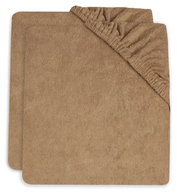 Produktbild von Wickelauflagenbezug Frottee 50x70cm - Biscuit - 2 Stück