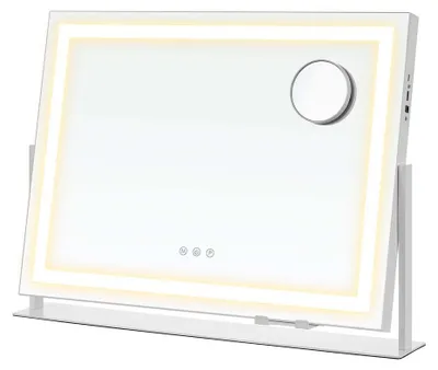Imagen del producto de Juego de espejos de maquillaje – Espejo de cosméticos – Espejo para detalles – 58 x 43 cm