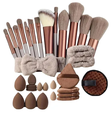 Produktbild von Reisepinsel-Set für Make-up, 33 Teile