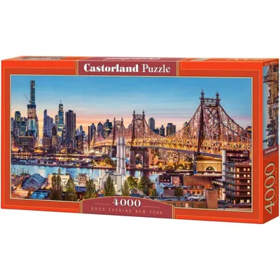 Obrázek produktu pro CASTORLAND skládačka Dobrý večer, New Yorku! 4000 dílků
